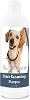 Vista 110 de Healthy Breeds Affenpinscher Black Enhancing Shampoo - Limpiador suave con vitamina E, aloe y aceite de coco que añade brillo, brillo e intensidad a