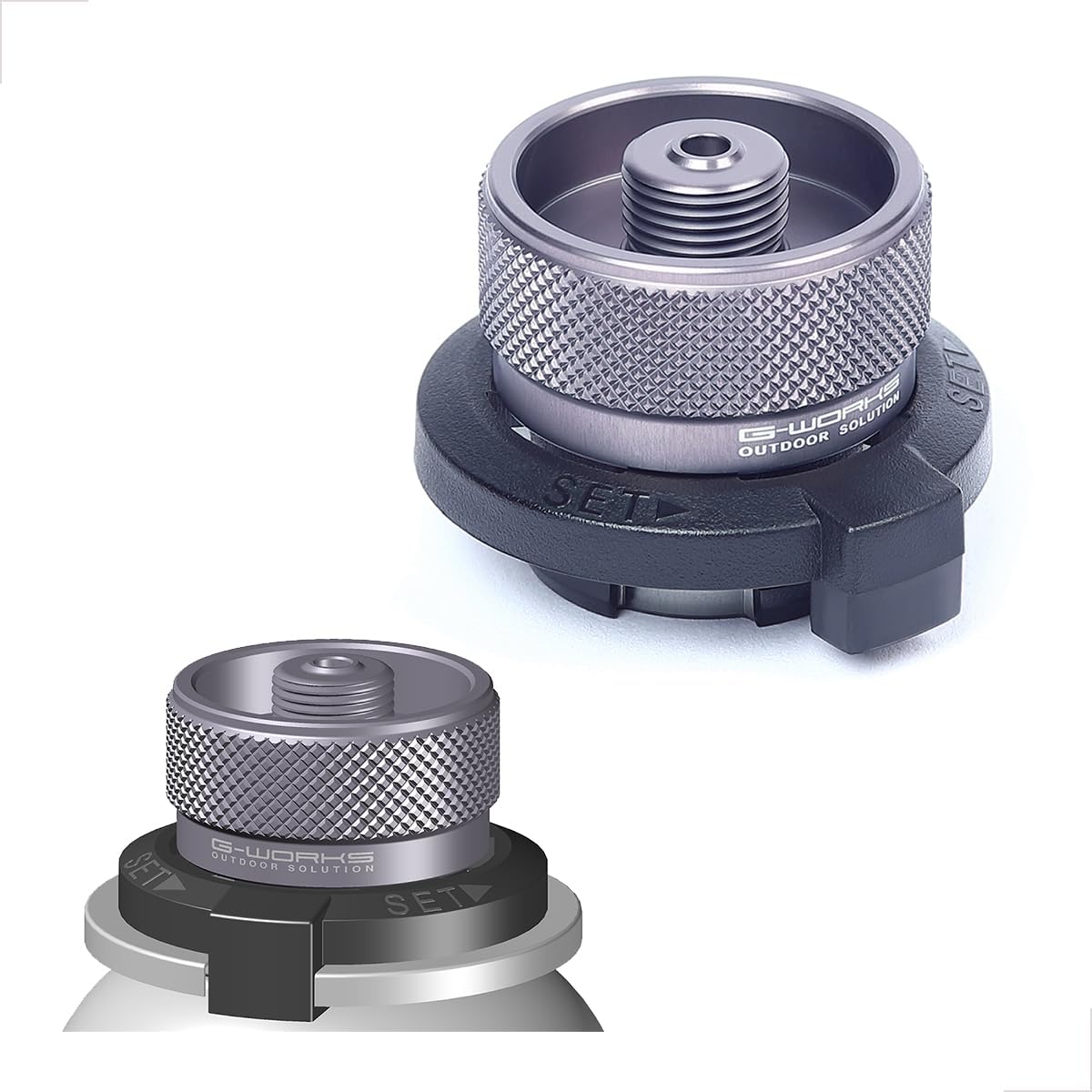 CB can Adapter, Butane Adapter, Lindal Valve Adapter, Cassette Butane Canister Adapter, an Adapter That Connects to Screw-Type