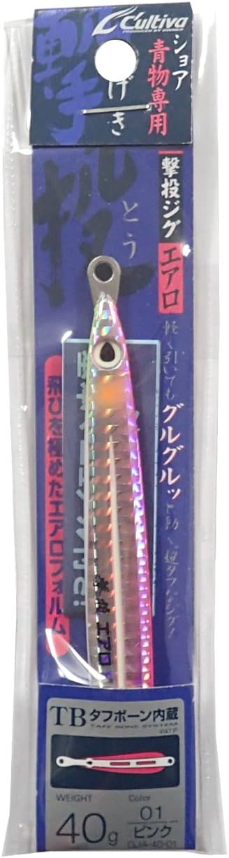 Owner (Owner) Metal Jig Lure GJA – 40 撃投 ziguearo G Pink # 1