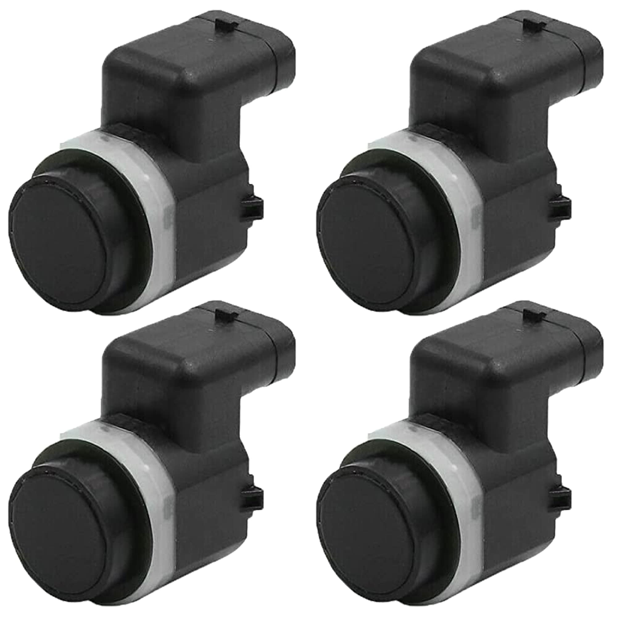(Lot de 4) Capteurs Radar de Recul Aide Stationnement Avant ou Arrière compatible pour QASHQAI +2 I VIVARO A KANGOO II KOLEOS I LAGUNA III - 8200454716 284425430R 284422338R