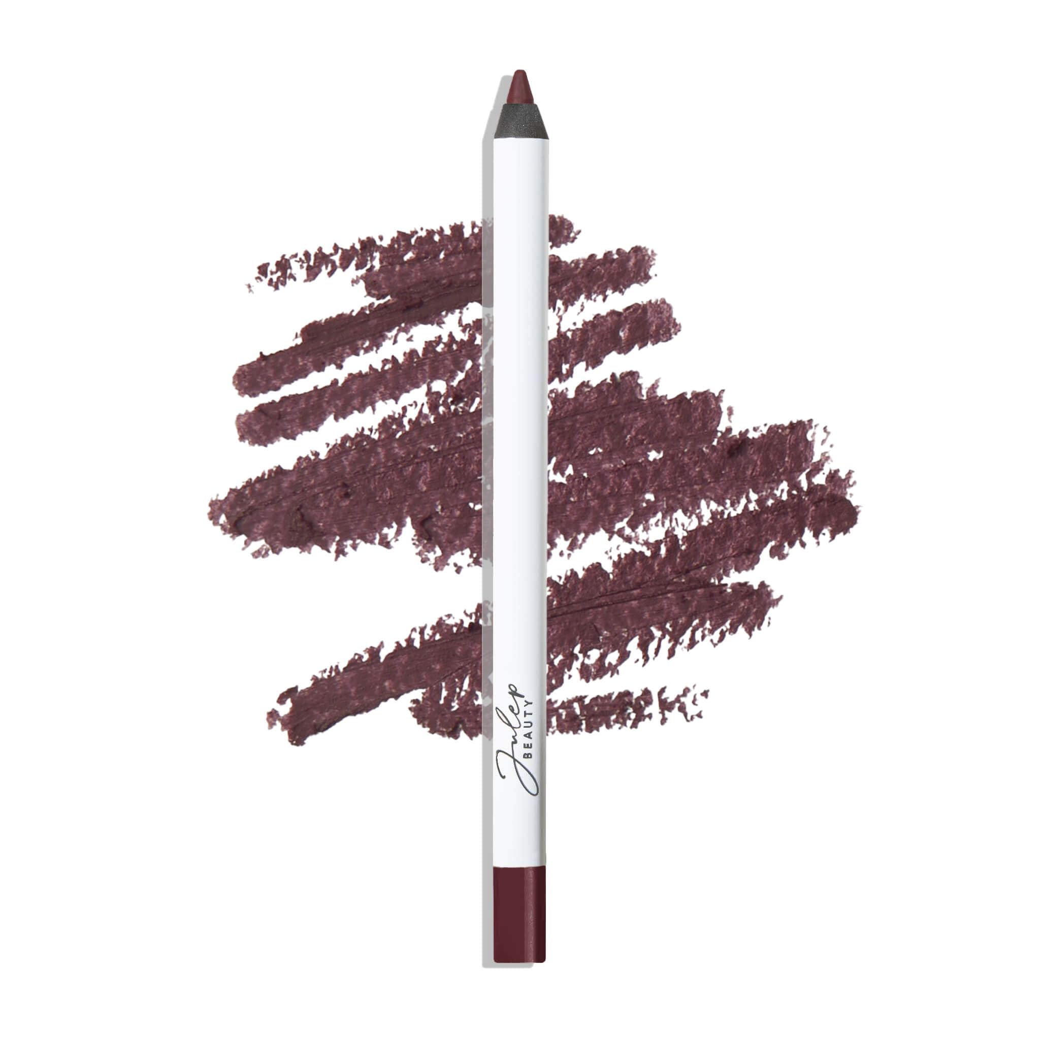JulepWhen Pencil Met Gel Sharpenable Multi-Use Longwear Eyeliner Pencil - Berry Brown Matte - Transfer-Proof - High Performance Liner