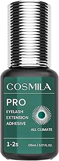 Pro Eyelash Extension Glue – HQ Free – 99.8% Japan Monomer, Ultra-Stable – All-Climate, Sensitive-Friendly, Extra Strong – 8 Weeks Retention – for Lash Technicians – 5ml (1-2s)