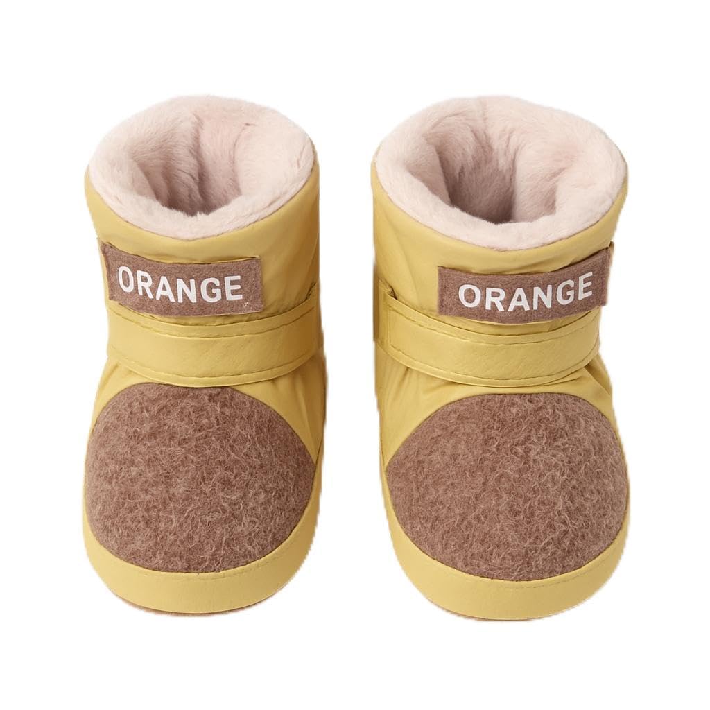Baby Winter Booties – Warm Soft Sole Non-Slip Toddler Shoes for Boys & Girls-image-19