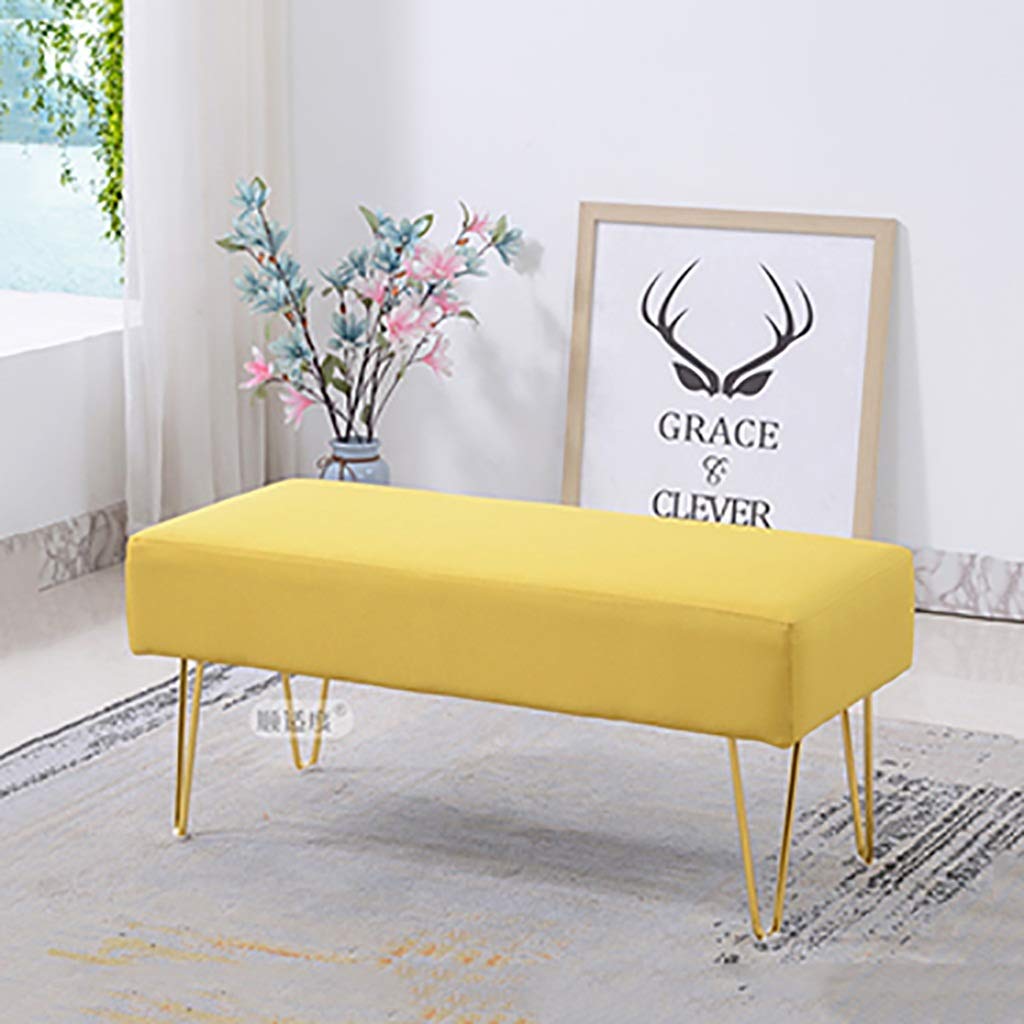 Banc de changement de chaussures long pour entrée et salon