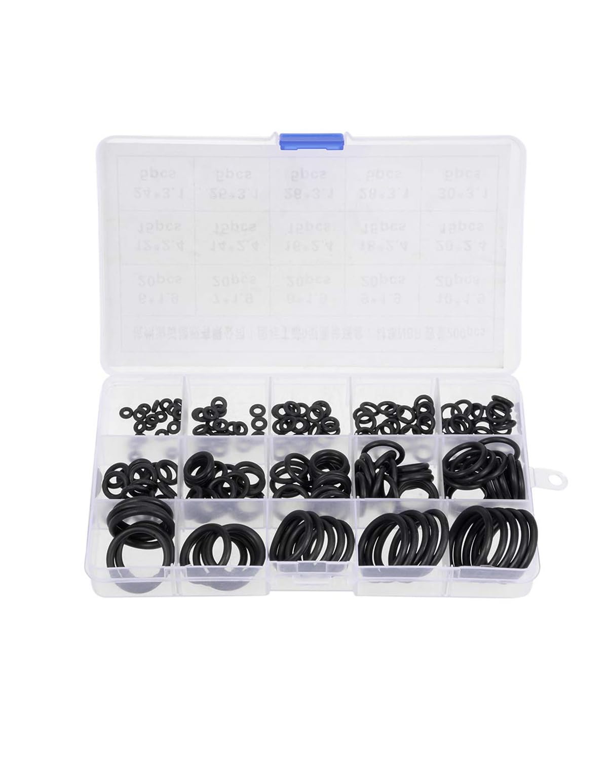 200PCS O Ring for Pressure Washer Gun, Repair Kit, Durable Rubber O Rings, All-Purpose Sealing Solution for Automotive, Plumbing, and Household Repairs, Compact Storage Box Included