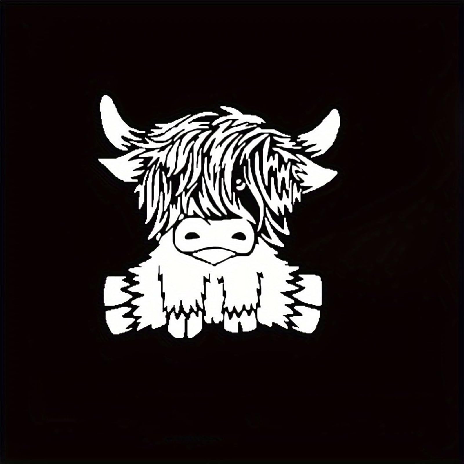 HAfgDJ 1pc Sticker, Decal for Motorcycle Cars Trucks Vans Laptops Bumpers
