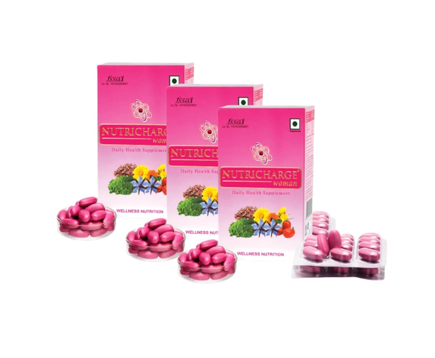 Woman Daily Health Supplement – Pack of 3 | Multivitamin & Multimineral Tablets for Women | Wellness Nutrition | Vegetarian-image-49