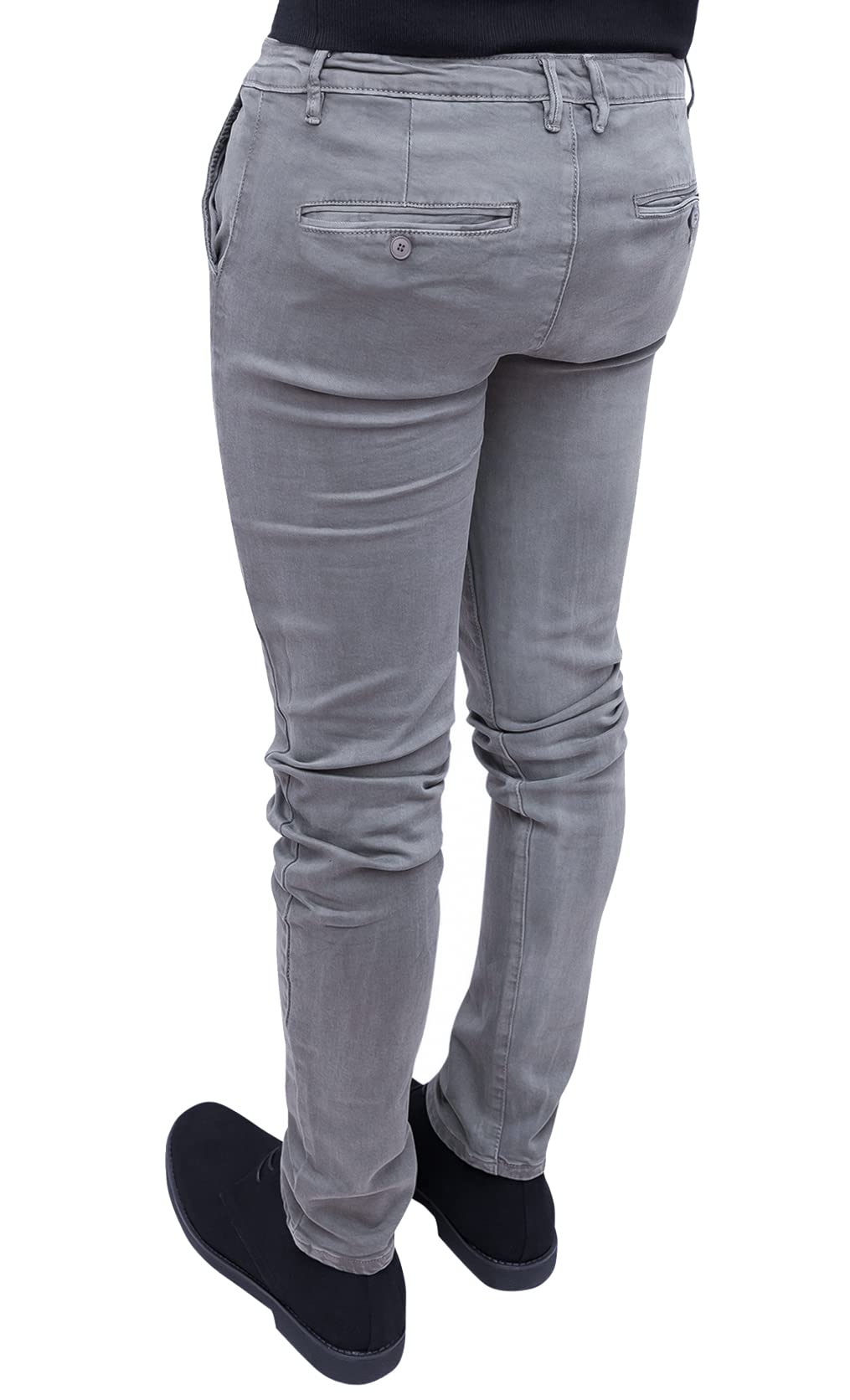 Evoga Pantaloni Uomo Casual Invernali Slim Fit Jeans Tasca America
