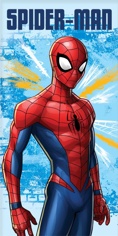 SPIDERMAN Beach Towels Model Light Badetuch, Strandtuch 70 x 140 cm