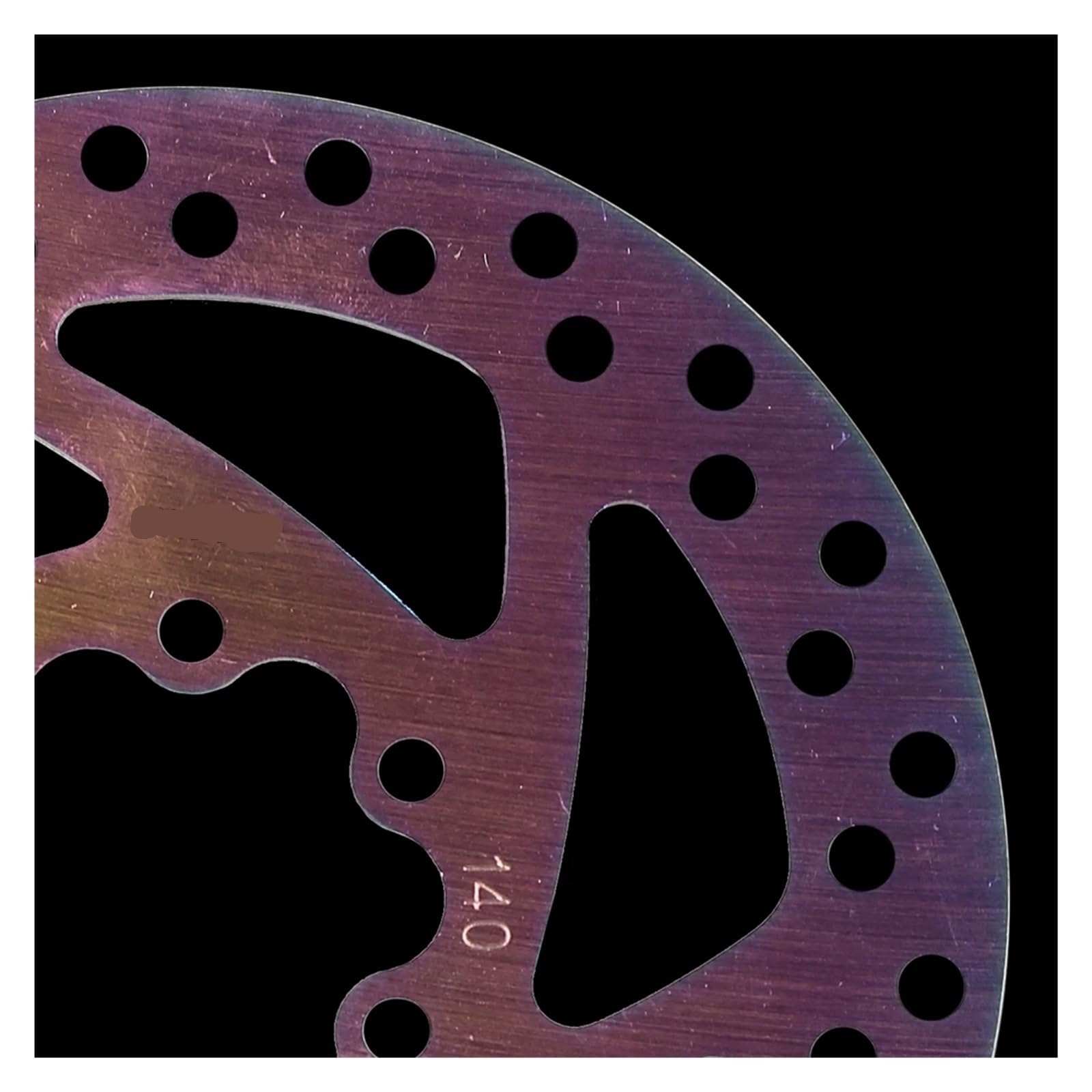 Rotore Freno a Disco Universale aggiornato da 140 mm Compatibile con Zero 10X 10 DUALTRON KAABO Mantis Ox Scooter Elettrico Freno Rinforzato(1 Piece)