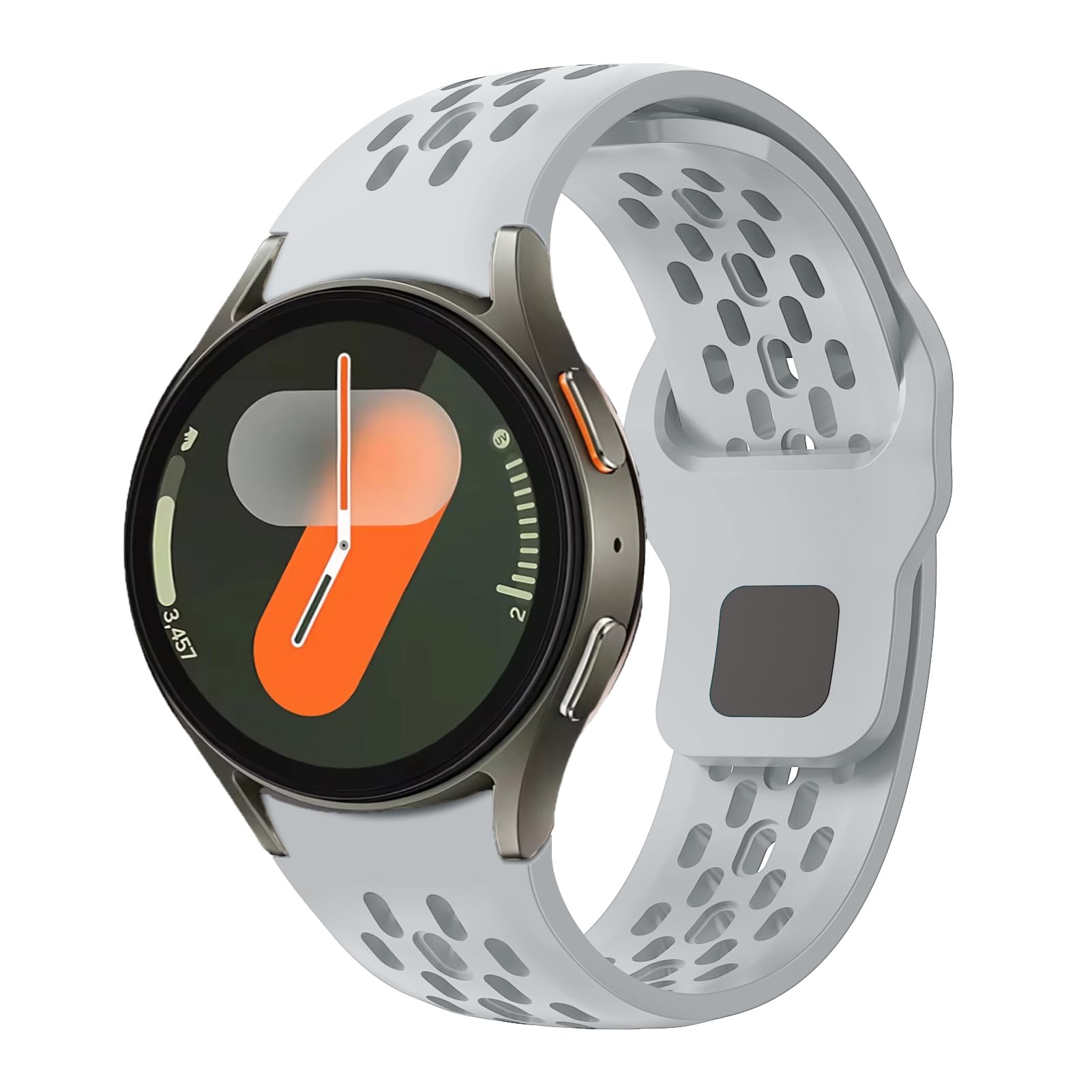 Breathable Bands for Samsung Galaxy Watch 7/6/5/4/FE Band 40mm 44mm/Galaxy Watch 6 Classic 47mm 43mm/Watch 4 Classic 46mm 42mm/Watch 5 pro 45mm,No Gap