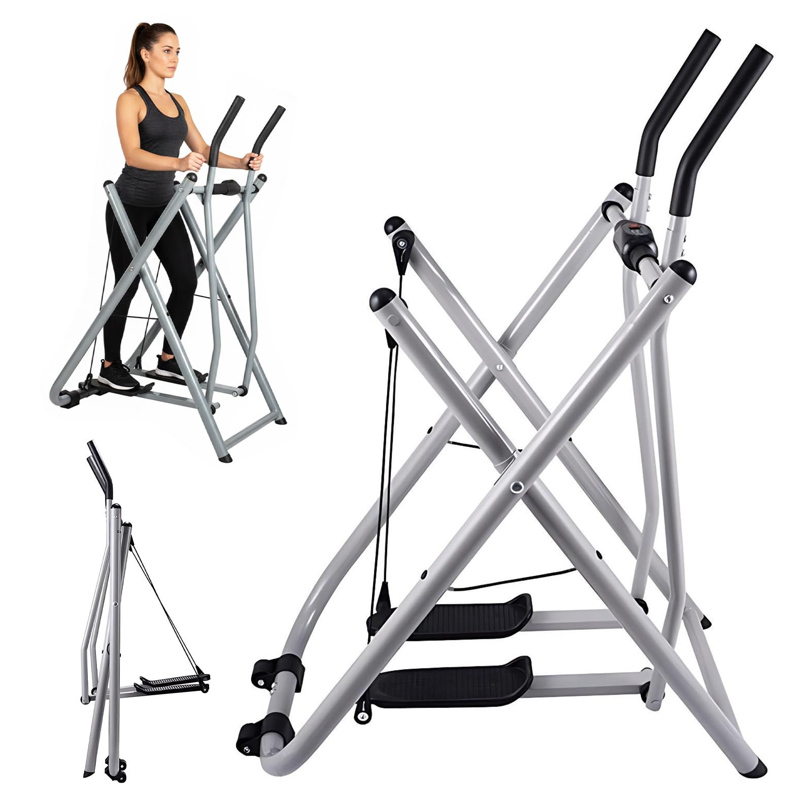 Maszyna Eliptyczna Air Walker, Przenośny Orbitrek, Składany Rower Treningowy, Orbitrek, Trening Cardio Do Siłowni Domowej I Biura