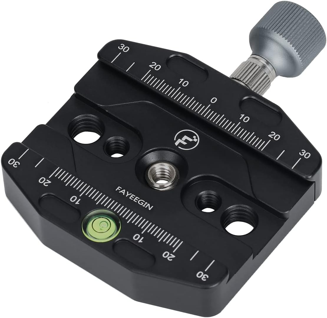 FAYEEGIN 70mm Quick Release Clamp with arca Swiss clamp