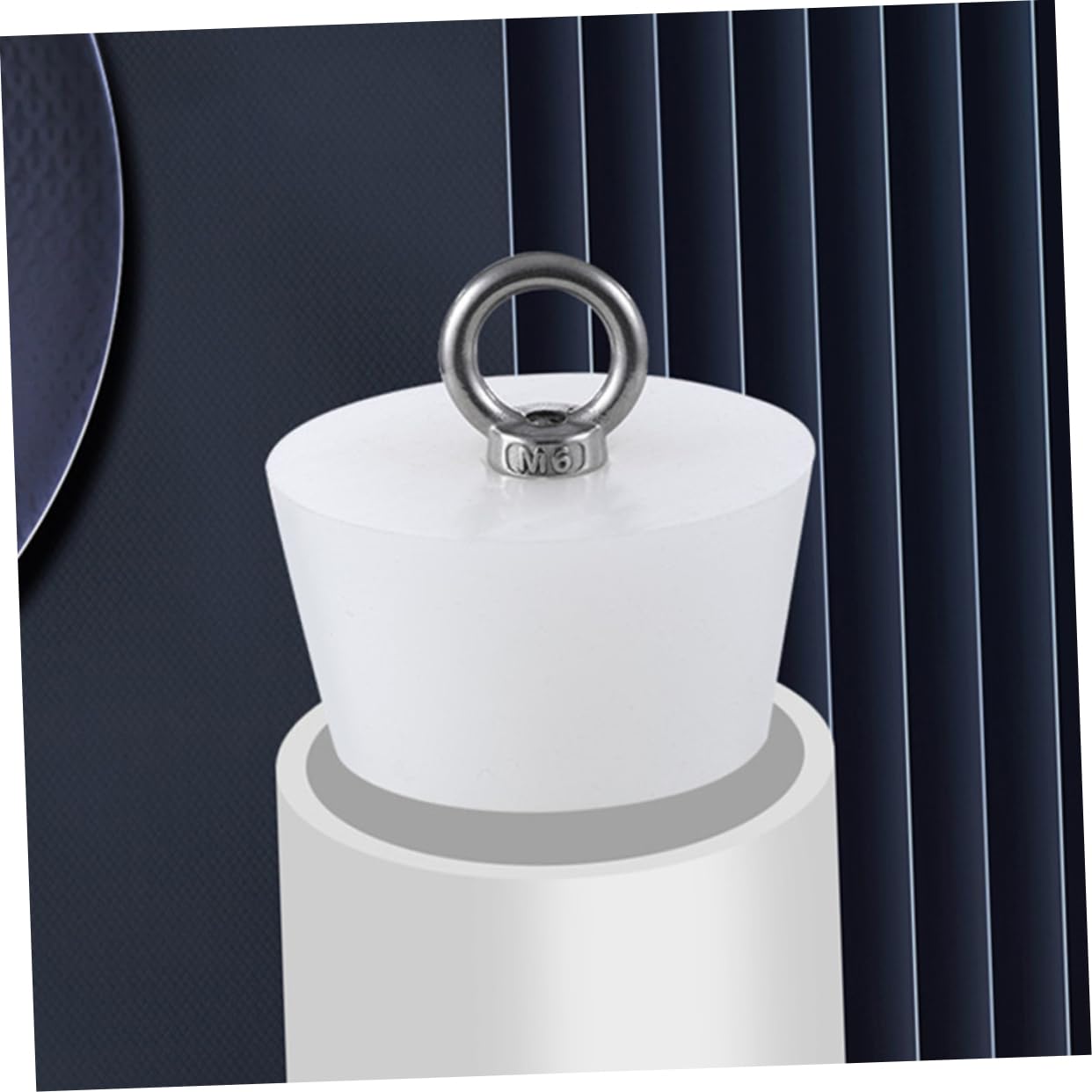 Amosfun 4 Set Tappo Di Scarico Tappi Per Lavello Cucina Guarnizione Water Universal Drain Stopper Tappi Lavello Tappo Per Vasca Da Bagno Tappo Da Bagno Gomma Da Cancellare Bianca 4 Pezzi*4