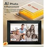 Cozyla Digital Photo Frame WiFi Smart Digital Picture Frame Free Unlimited Storage Share Photo with Family and Friend via App Email Google Photos Instagram Web Browser Photo Frame Electronic 10.1 Inch - Image 3