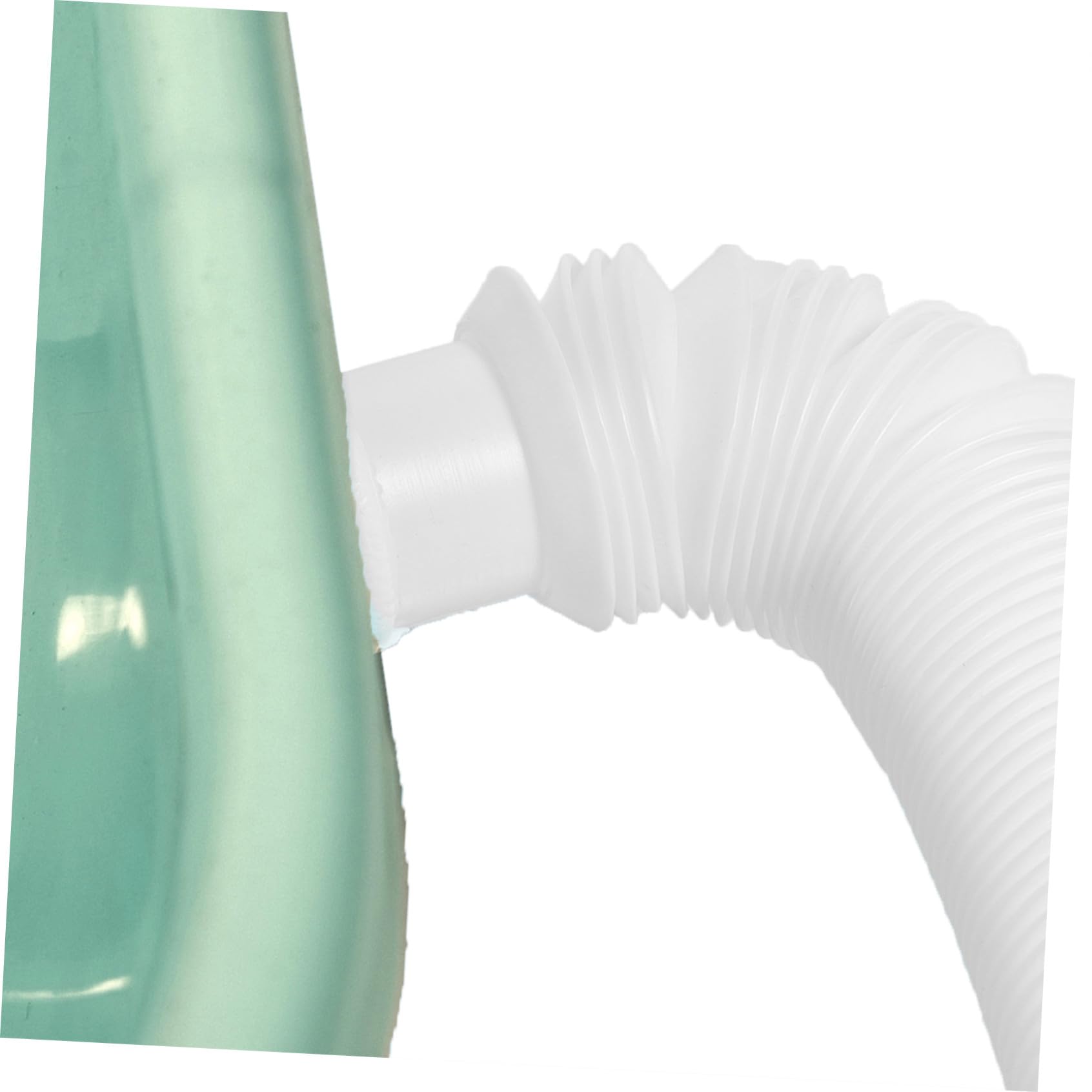 Healeved Ergonomisches Haarwaschbecken aus Kunststoff mit Gebogenem Rand für Bequemes Haarewaschen im Bett Großes Shampoo Waschbecken für Schwangere und Senioren
