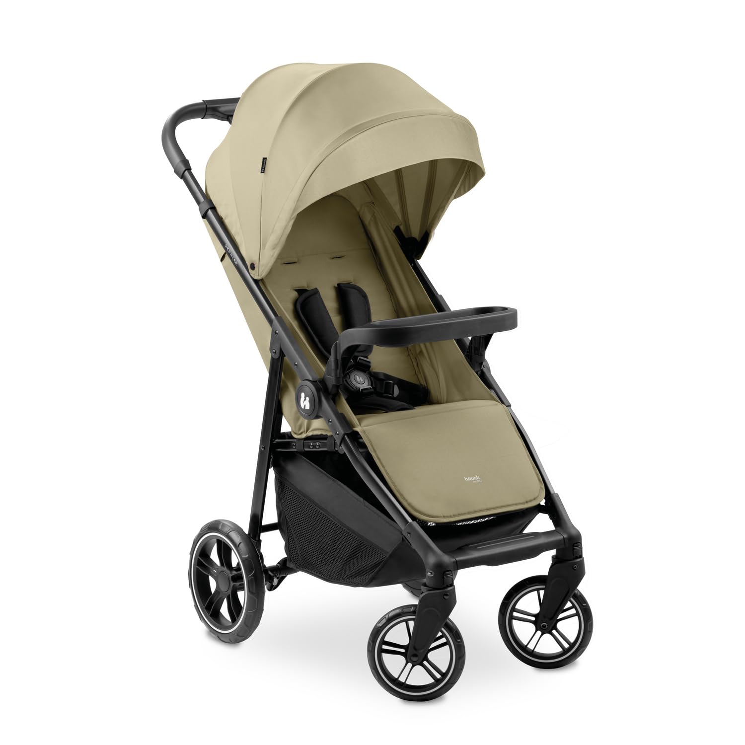 hauck Shop N Care Olive – Kinderbuggy mit Liegefunktion (ab Geburt bis 22 kg)