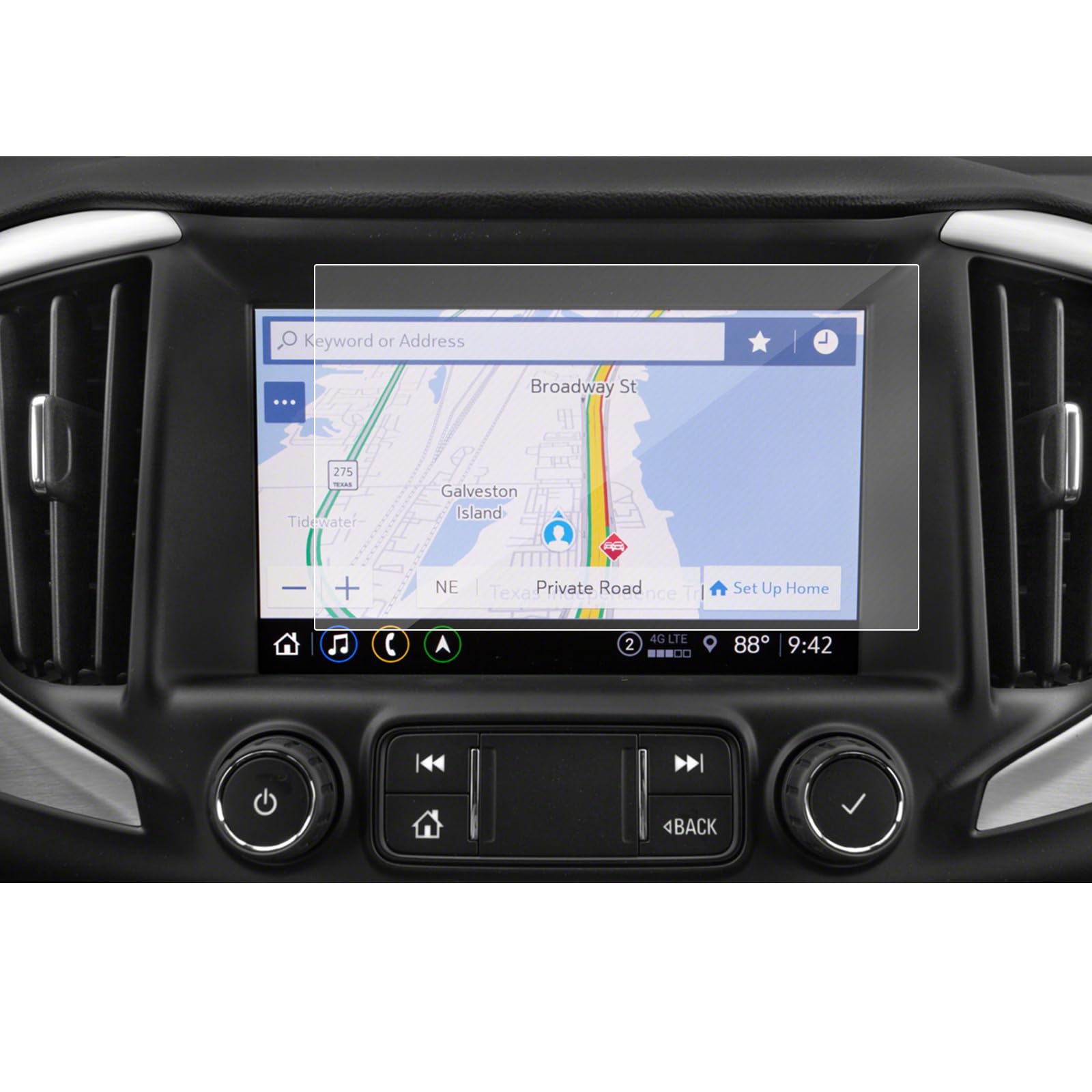 Snapklik.com : For 2024 GMC Terrain Screen Protector 7 Inch 2020-2023 ...