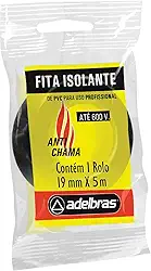Fita Isolante Anti Chama, Adelbras 0803060007, Multicor