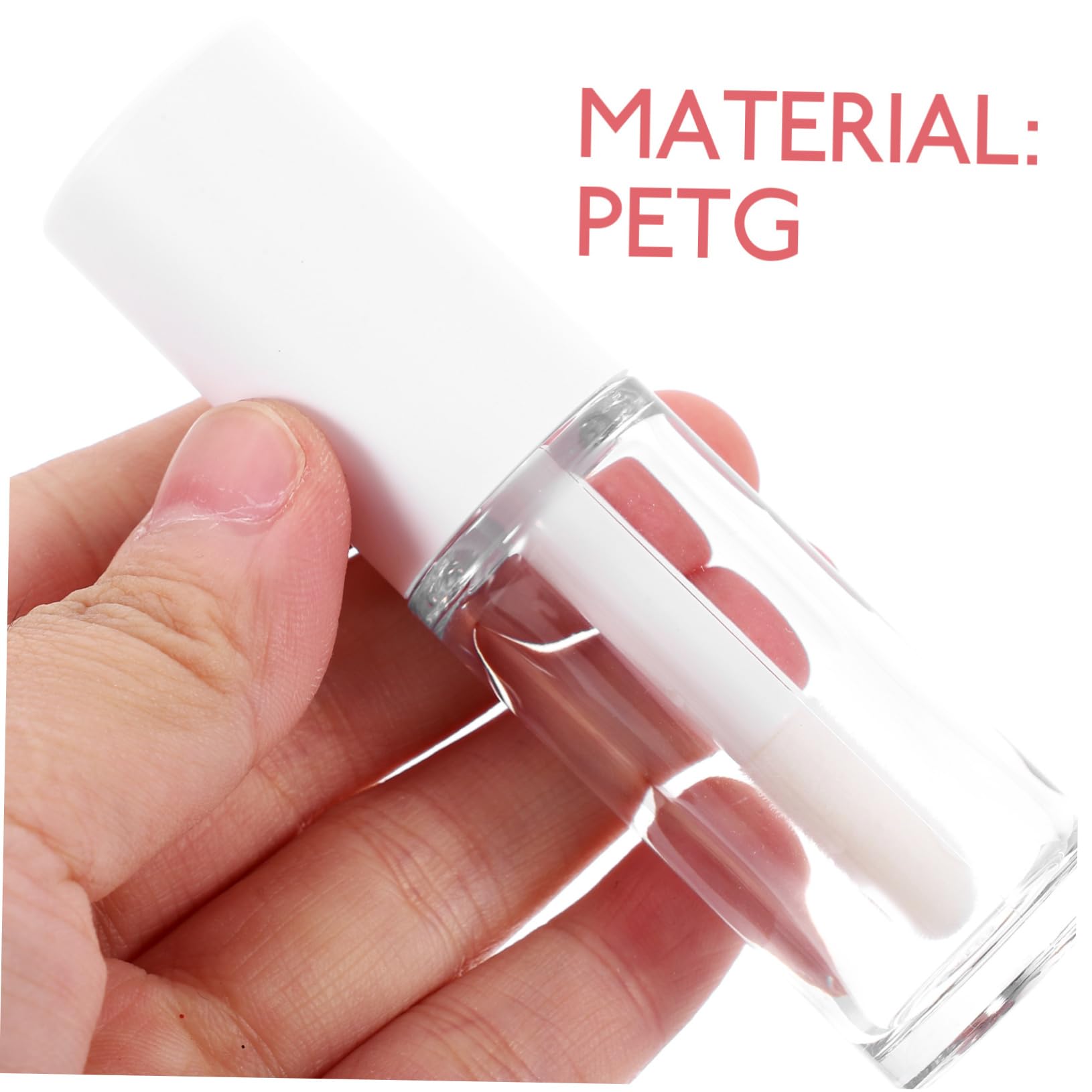 Tubo per Lucidalabbra Vuoto da 10ml in Petg, 15 Pezzi