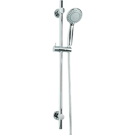 Croydex AM182641 Flexi-Fix 800mm Shower Riser Rail with Adjustable ...