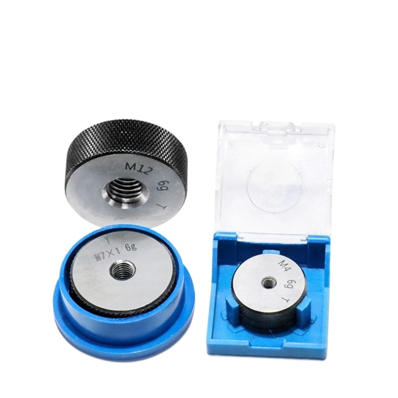 Gewinderinglehre 1SET M51-M72 Nicht Standardmäßiger Metrischer Feinzahn 6g Messwerkzeug M51M52M53M54-M72 X1,5 0, 1,25,75 2(M54x1.5 6g T Z)
