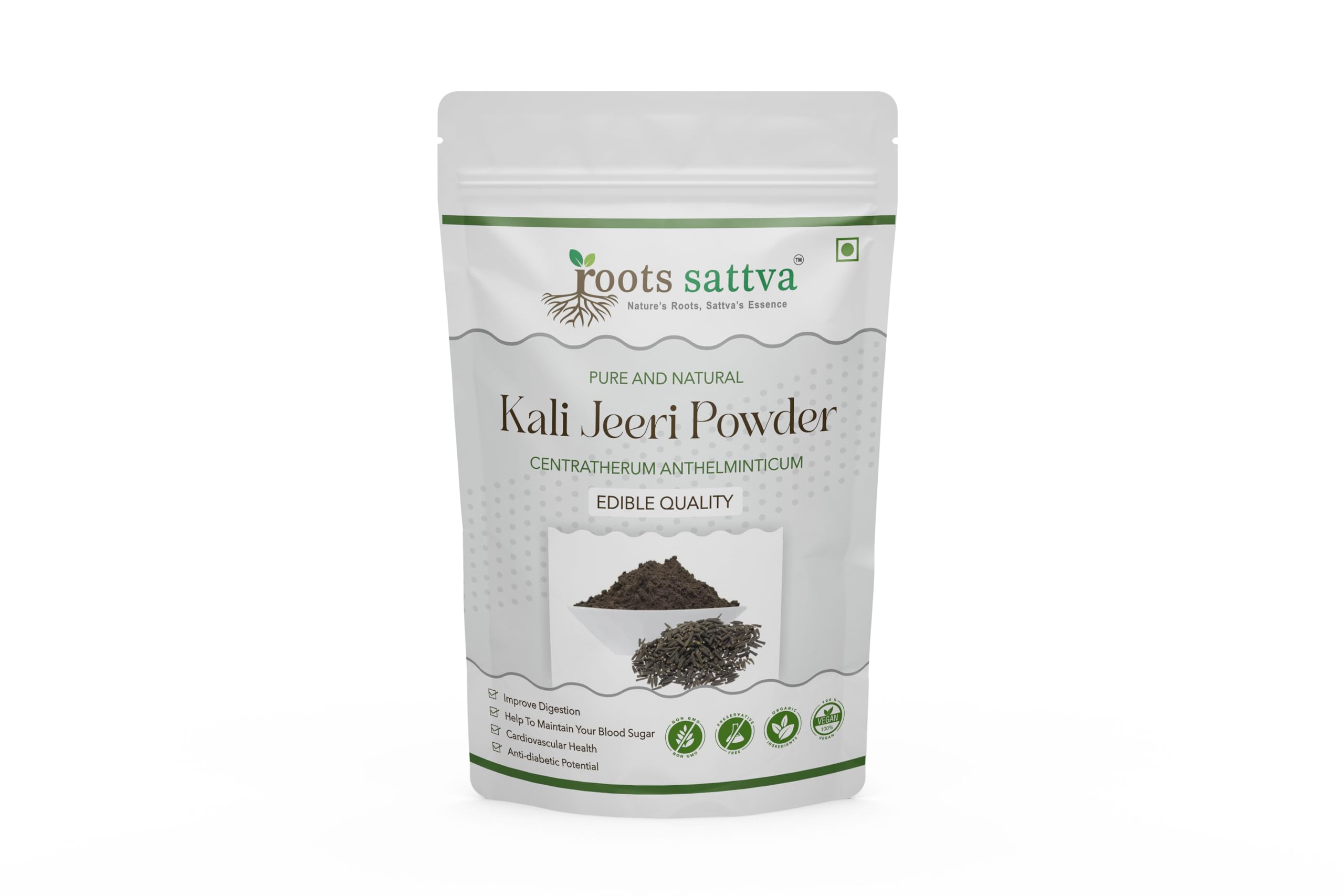 Roots Sattva Black Cumin Powder | Centratherum Anthelminticum | For Boost Immunity - 200g (B0DBV5SPV2) Amazon Price History, Amazon Price Tracker