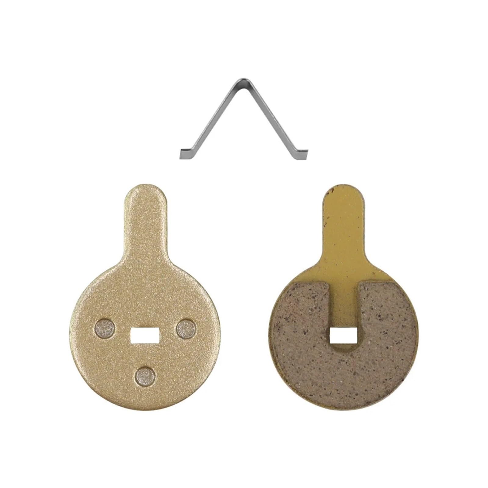 4 Paar Bremsbeläge for Elektroroller, passend for KuGoo, G2 Pro MTB-Fahrrad, Kunstharz-Scheibenbremsbeläge, Ersatz-Scooter-Zubehör Roller-Scheibenbremsen(Yellow)