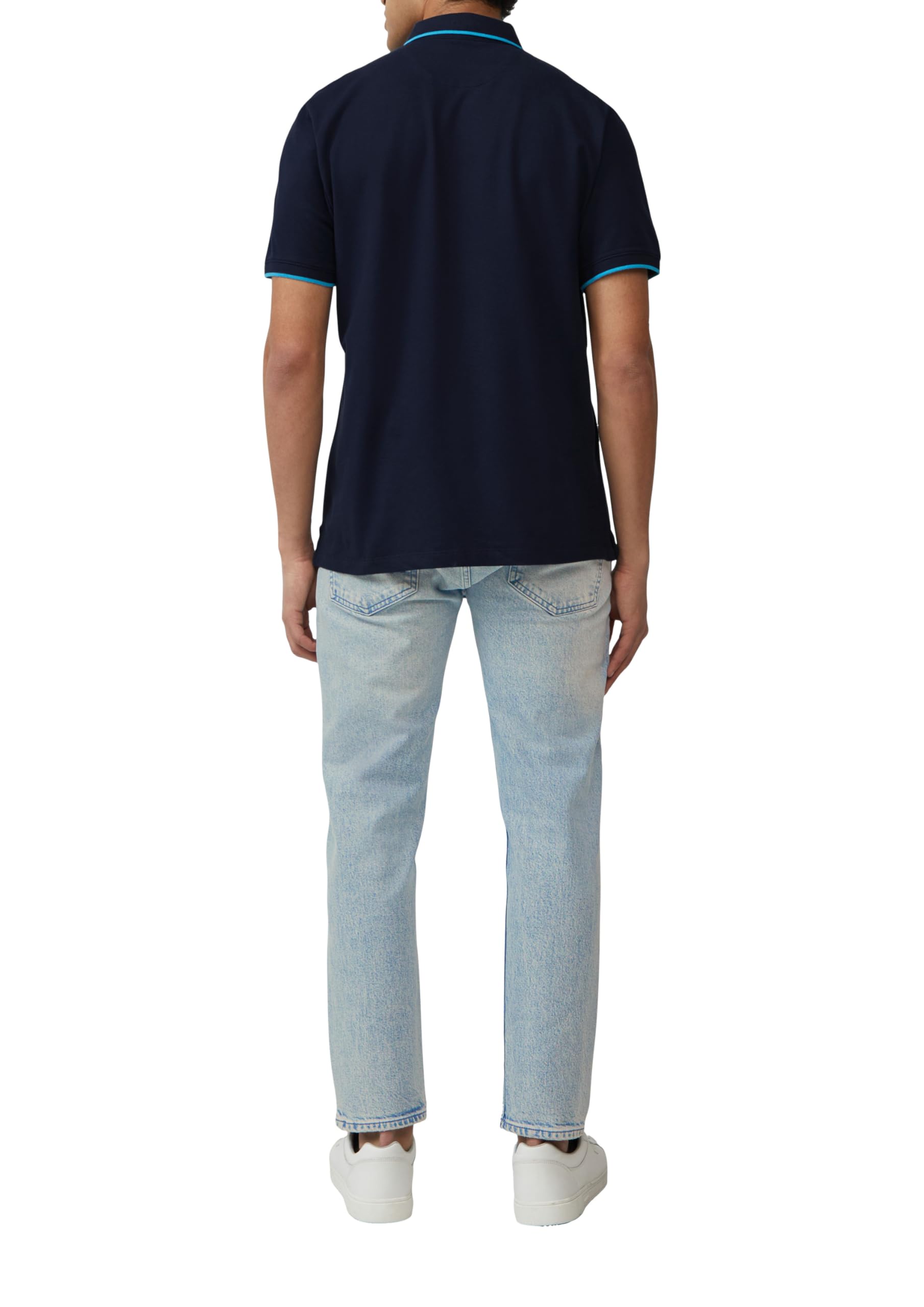 s.Oliver Męska koszulka polo sportowa, czarny, XL