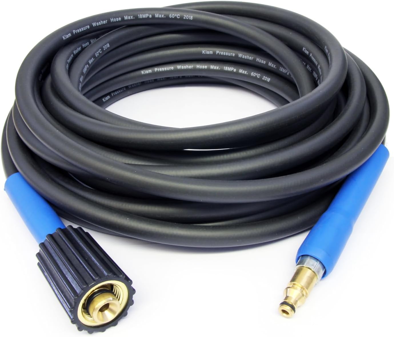 Universal Single Braided Power Washer Hose 25m