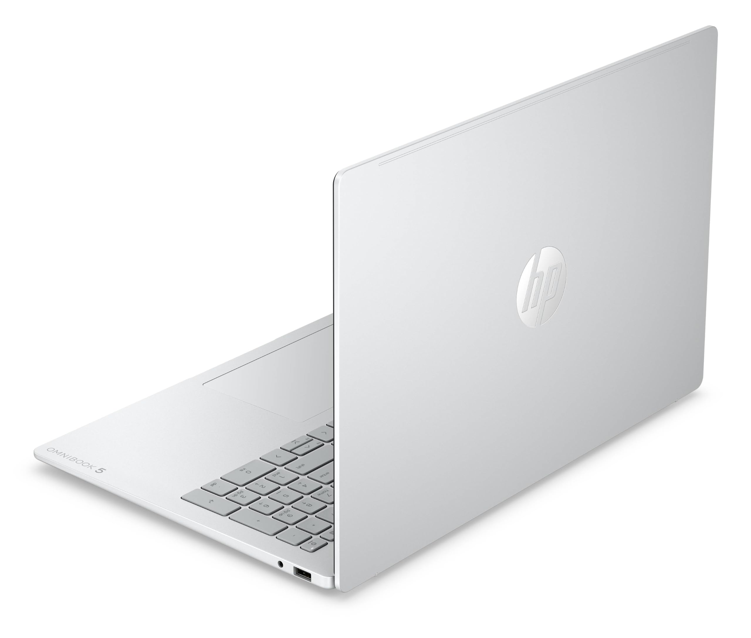 HP OmniBook 5 AI PC 16-bp0000slx, Notebook, Ryzen AI 7 445, 16 GB RAM, 512 GB, AMD Radeon 840M, Display 16" 2K OLED 300 nits, Copilot+ PC, 1080p IR TNR Cam, Laptop, Windows 11, Portatile, Argento