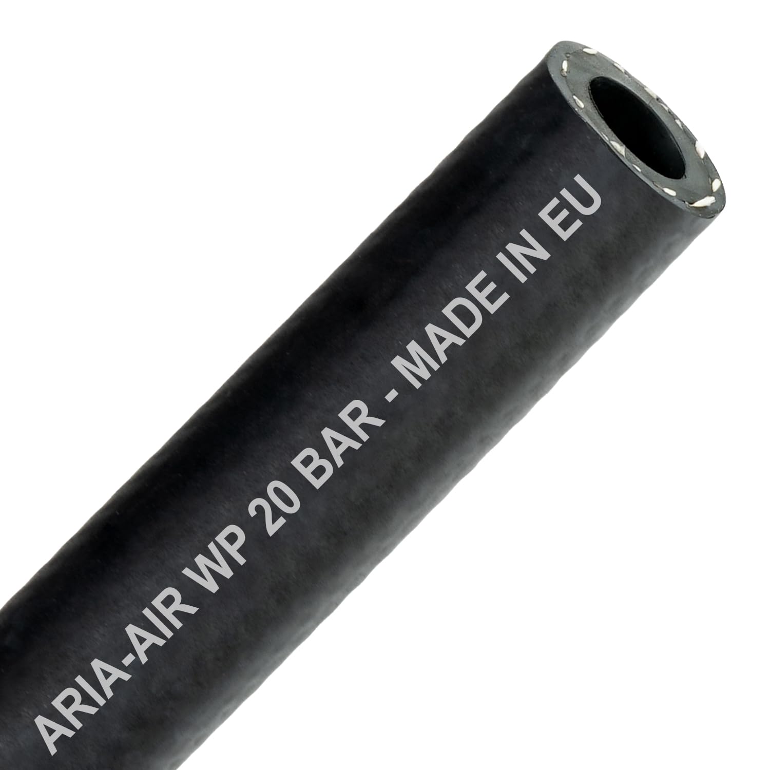Tuyau à air comprimé 8 mm | 15 m – Tuyau en caoutchouc | 20 bar | Flexible et robuste | Tuyau de compresseur pour air comprimé, air, air comprimé, tuyau d'eau, atelier et industrie