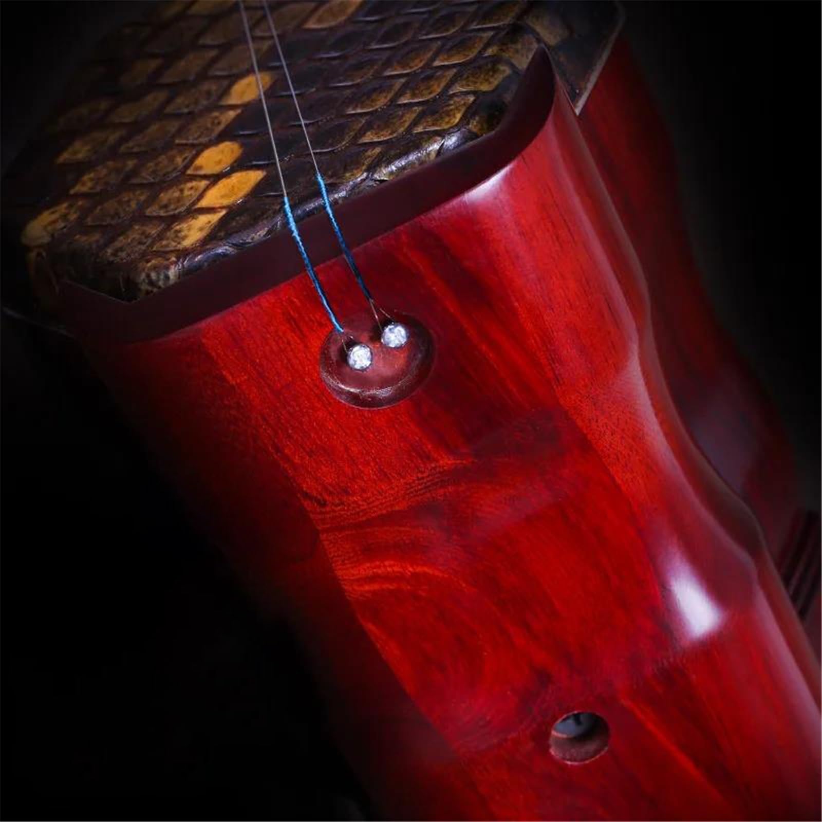 erhu instrumento Redwood Erhu Africano Hoja Pequeña Púrpura Sándalo Erhu Instrumento Étnico Clasificación Rendimiento Erhu