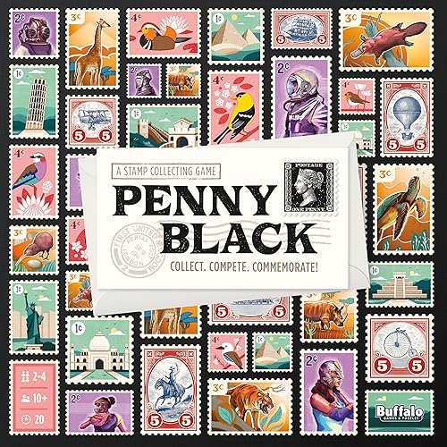 Juego de mesa Penny Black de Buffalo Games miniatura 1
