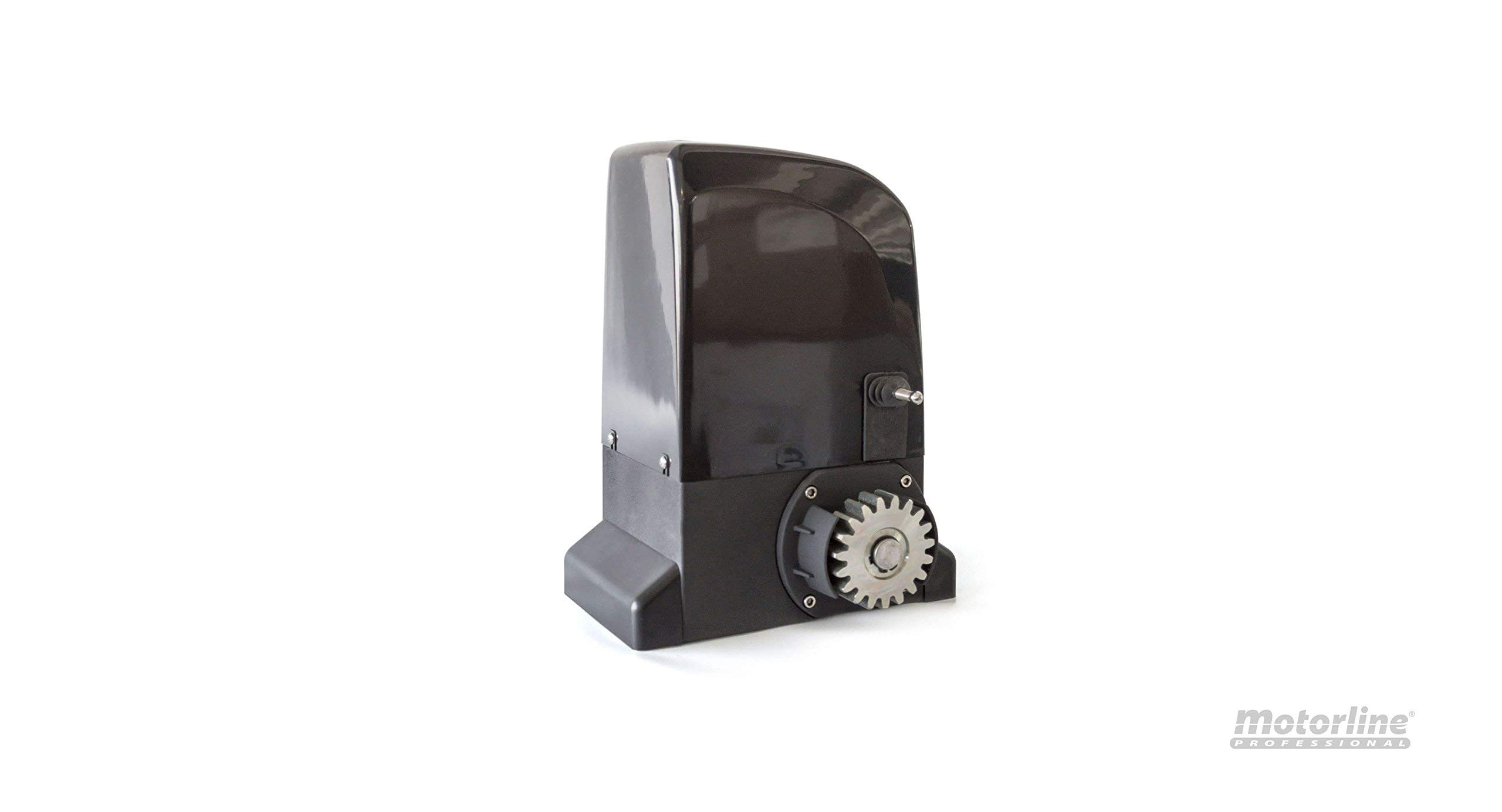 KIT Motor corredera Motorline Slide 800 Kg, para automatizar puertas y cancelas correderas de uso residencial, parking, garaje, cochera, alta calidad con 2 mandos alta seguridad