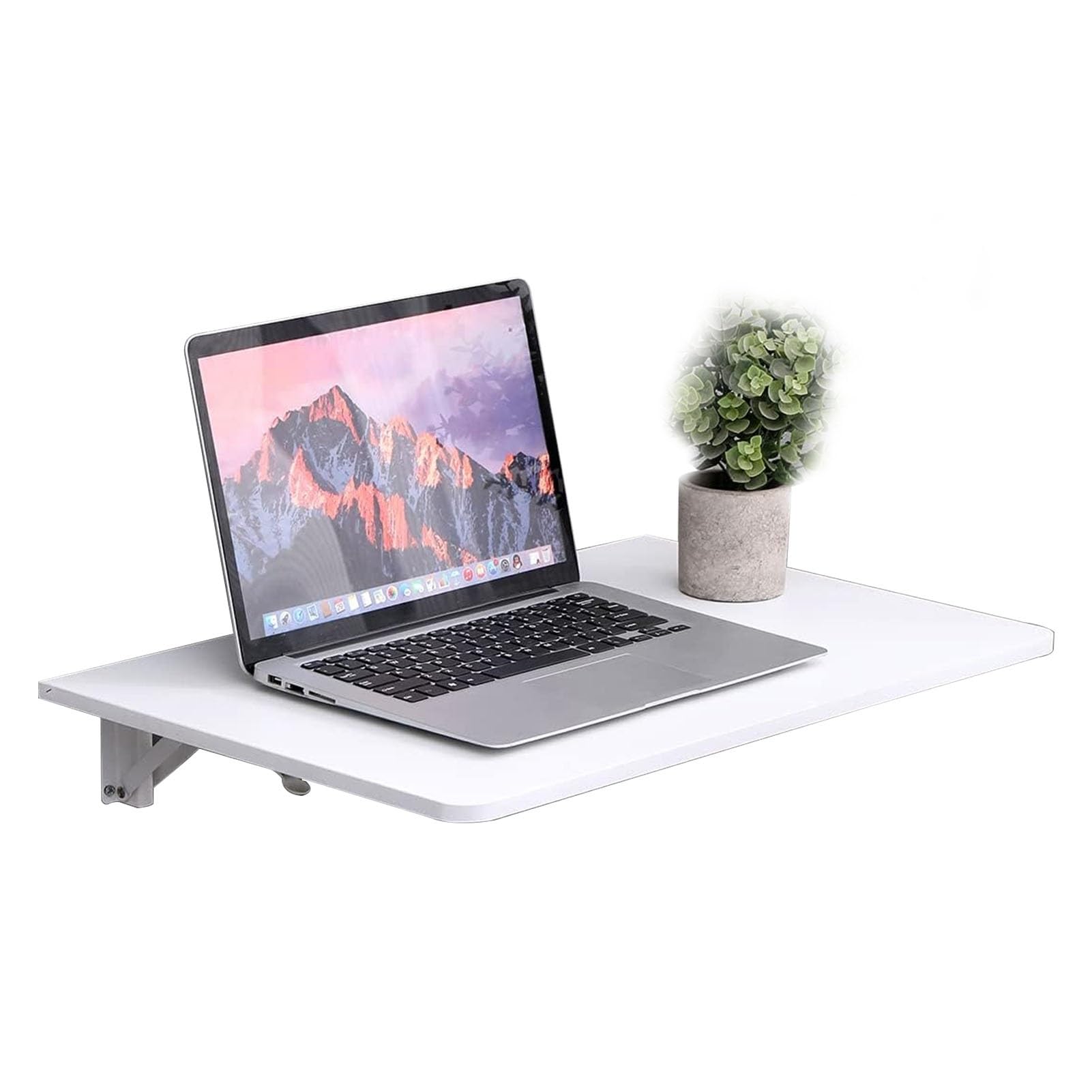 Table pliante murale en bois avec rabat robuste gain de place pour studio