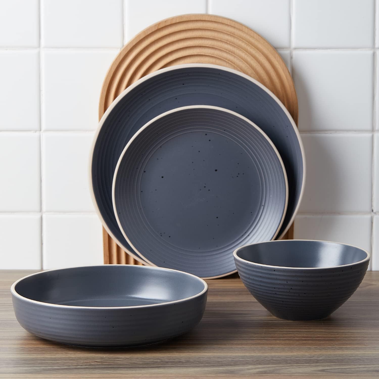 Stone Lain Lauren Stoneware, Rustic Plates and Bowls Senegal Ubuy