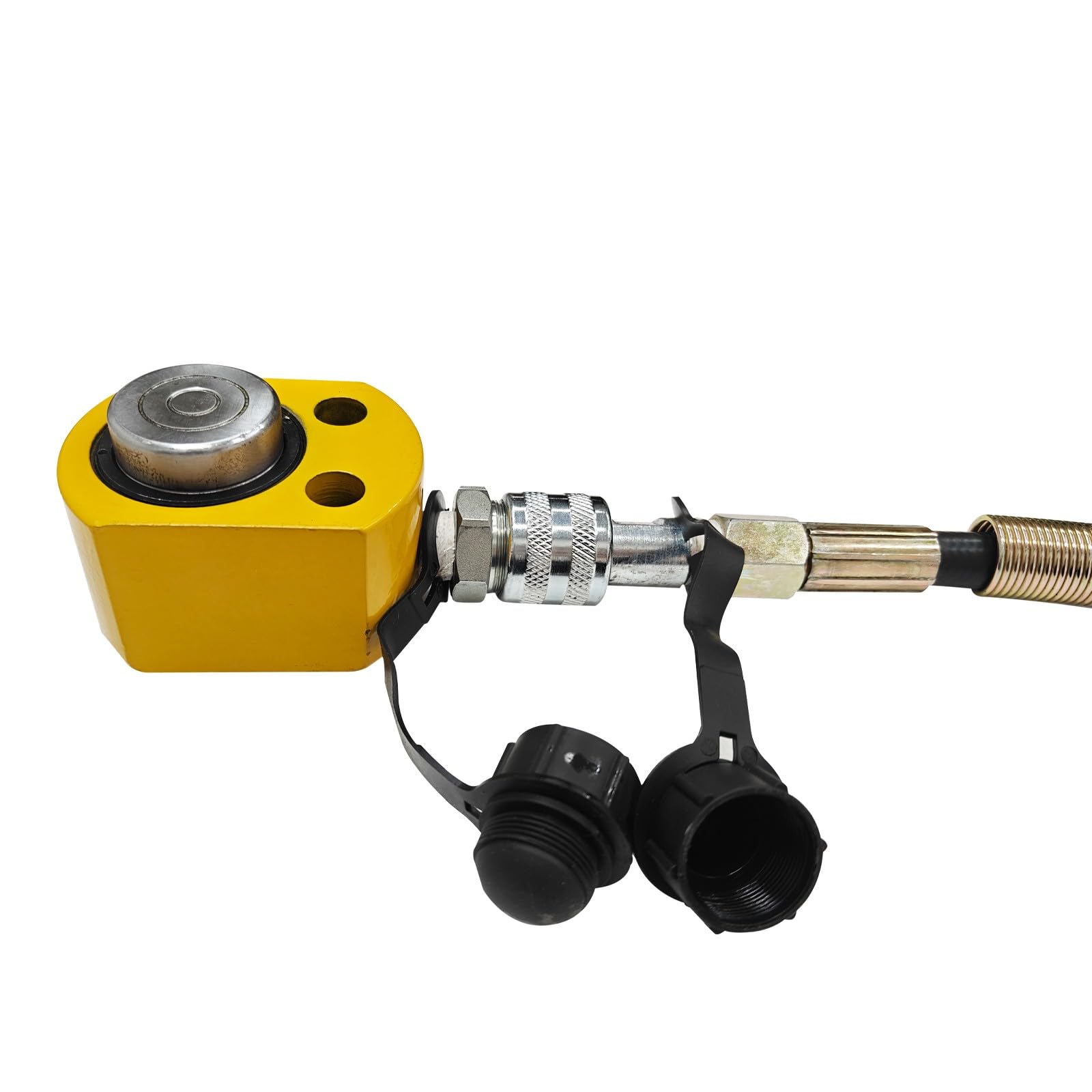 Hydraulikzylinder 10T mit CP-180 Handpumpe, 11mm Hub, 48mm Selbsthöhe, für Gebäude, Brücken und Maschinenbau