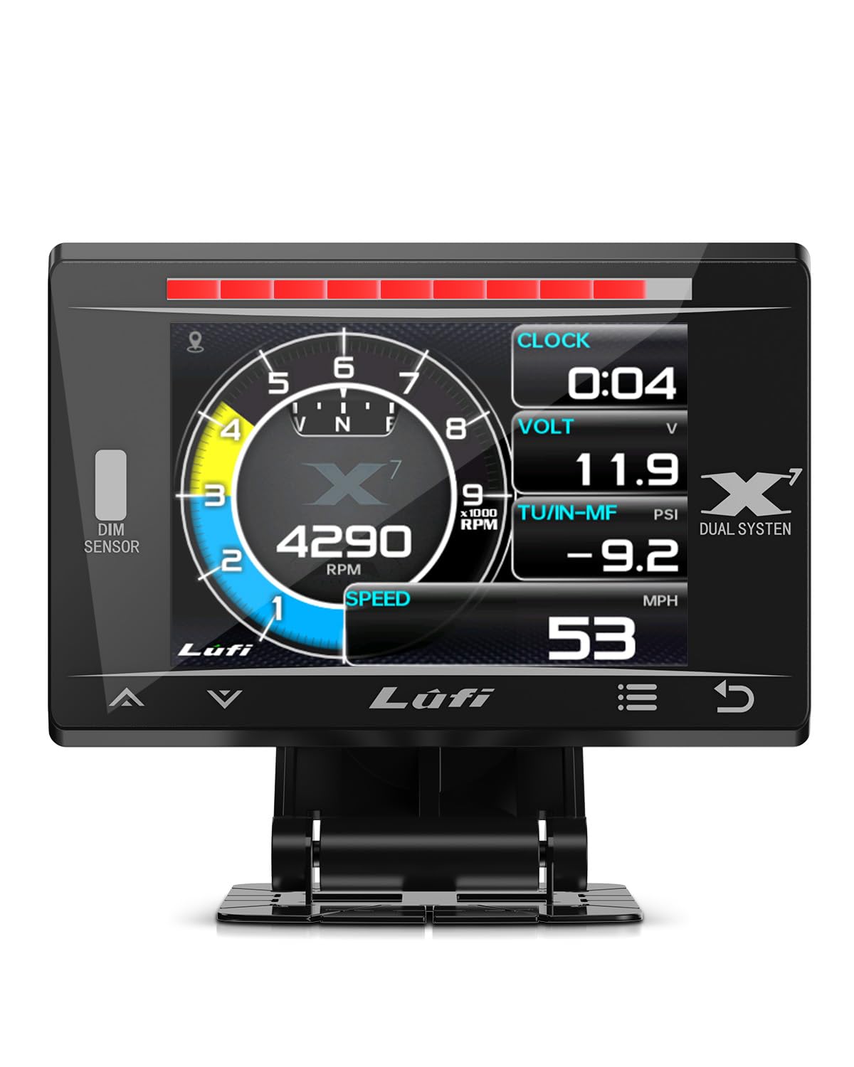 Amazon.com: LUFI X7 Revolution OBD2 Gauge Display.Multi-Functional