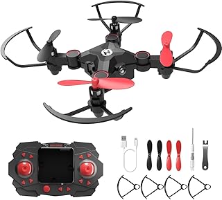 Holy Stone HS190 Foldable Mini Nano RC Drone for Kids Gift Portable Pocket Quadcopter with Altitude Hold 3D Flips and Headless Mode Easy to Fly for Beginners