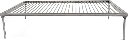 CHARQUERY GRILLS Argentina - Parrilla de acero inoxidable y hierro asado barbacoa 315 x 197in 315 x 196 pulgadas M