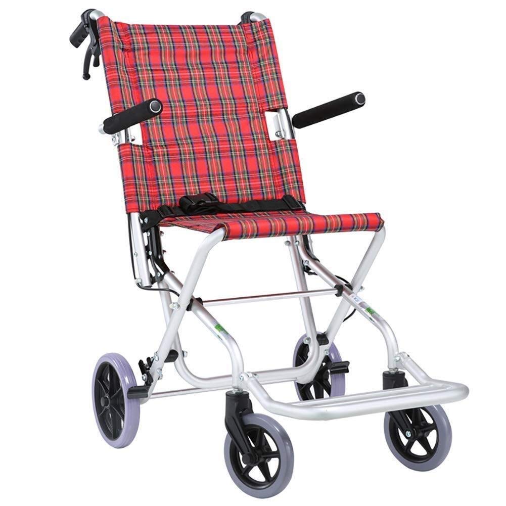 Macchina Per Lo Spostamento Della Sedia A Rotelle Mobile Confortevole All'Aperto Macchina Per Anziani Pieghevole Leggera Da Viaggio Portatile Per Scooter Semplice Super Leggero, Portatile