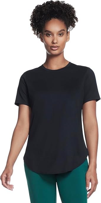 Skechers Womens GO DRI Swift Tunic Tee | Casual, GO DRI Swift, Moisture Wicking, UPF 40+, 4-Way Stretch