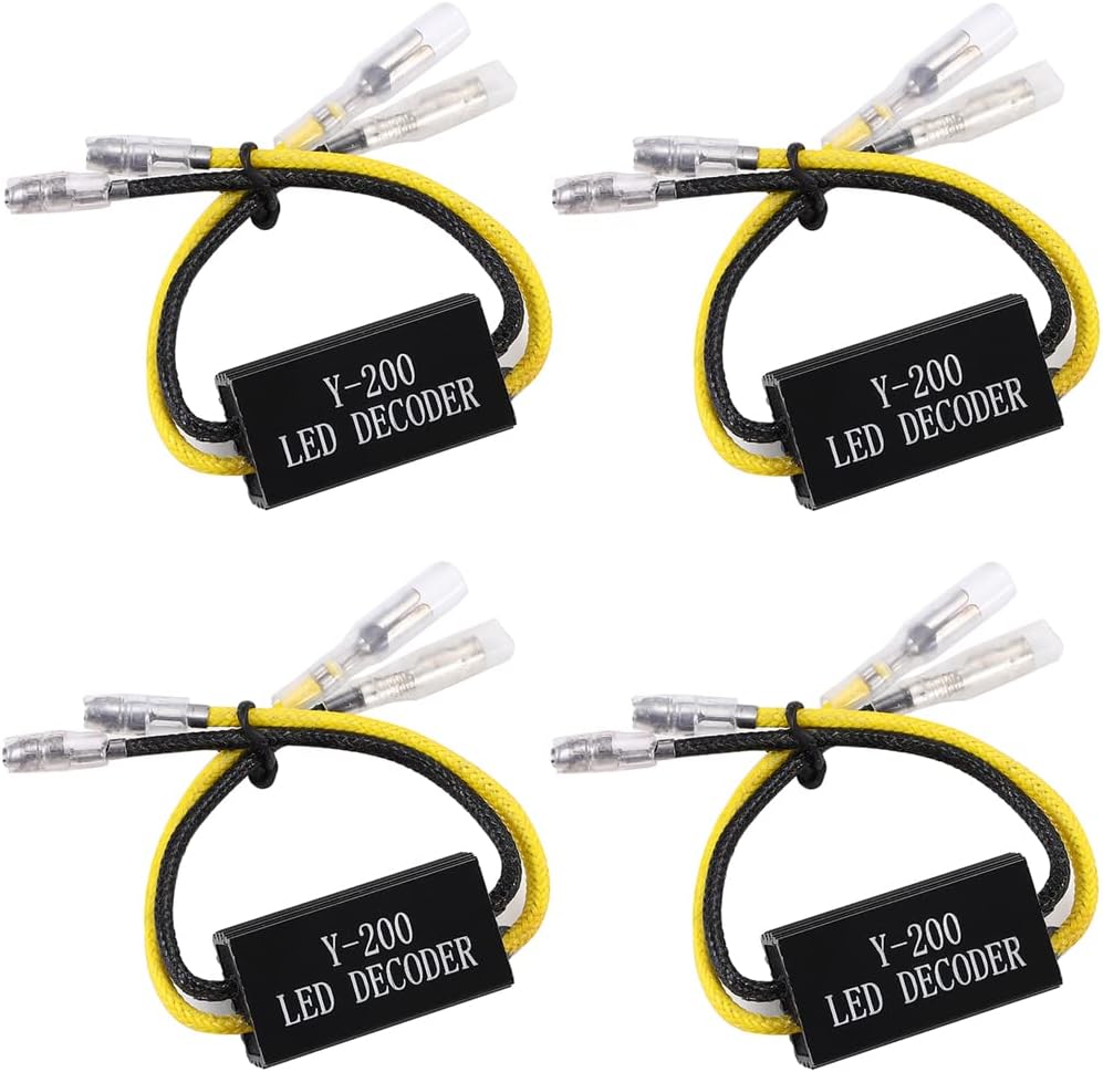 Resistori Di Carico LED 12V 21W Per Moto - Kit 4 Pezzi Universali Per Luci Frecce