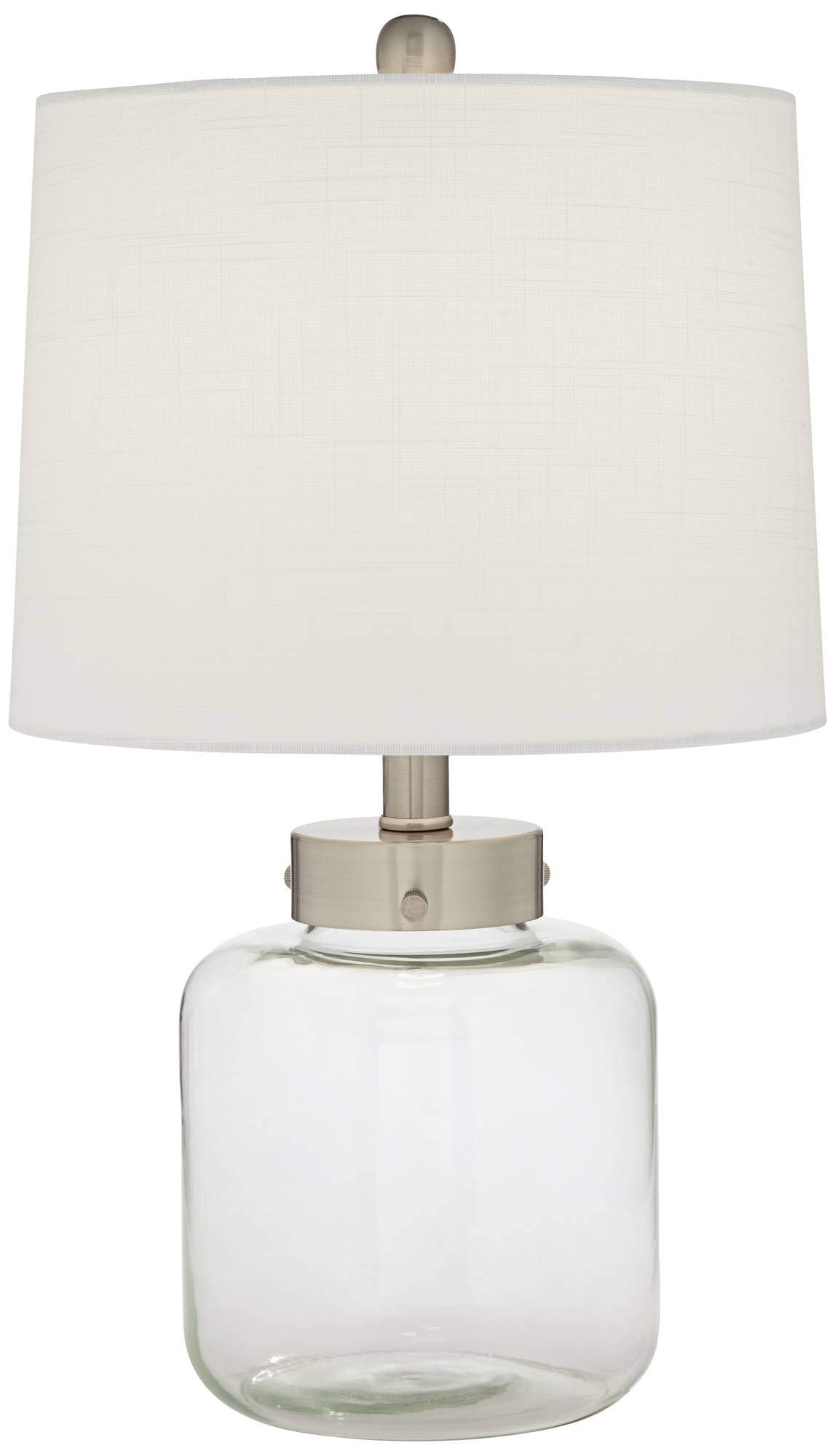 Glass Canister Small Inputable Accent Lamp