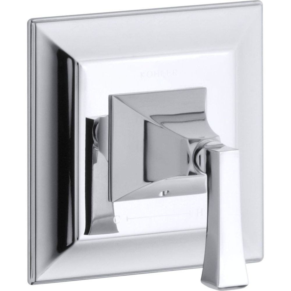 KOHLERK-T10421-4V-CP Memoirs Thermostatic Valve Trim with Stately Design, Polished Chrome