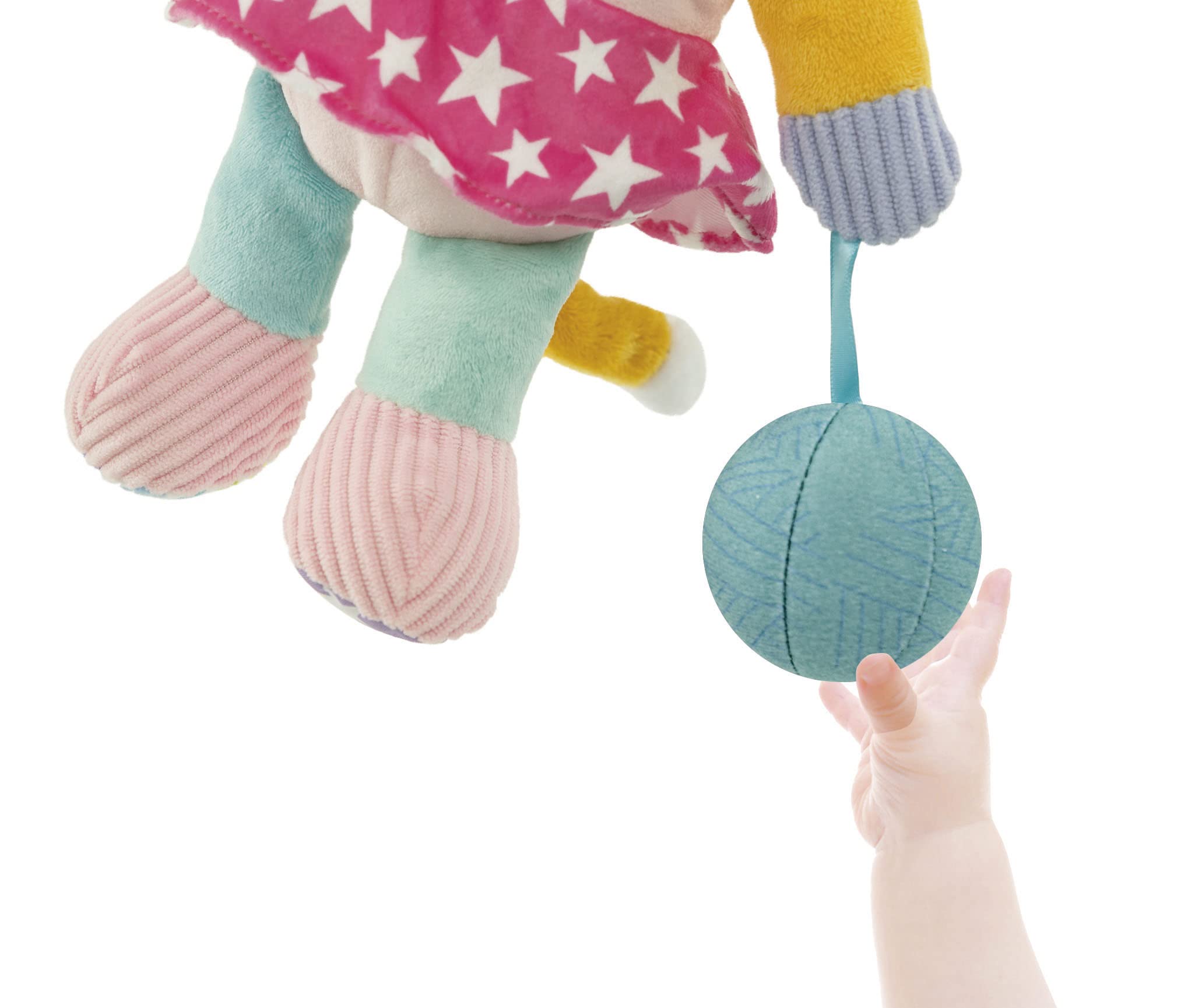 Clementoni Baby For You – Plüschkatze Katy, Maschinenwaschbar, Für Kinder 0-36 Monate