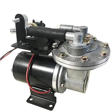 Force 10 Brakes 12V Brake Booster Vacuum Pump, Plug and Play Automotive Vacuum Pump for Brake Vacuum Booster, Reliable Booster Pump for Enhanced Braking Performance with electronic vacuum switch