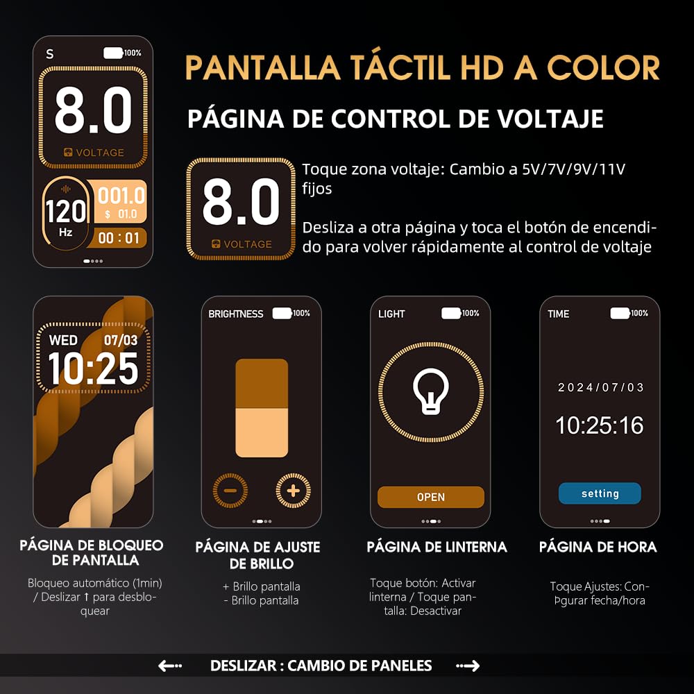 Ambition Soldier 270 Máquina de Tatuar Rotativa Inalámbrica con 270 g·cm de Torque, Motor sin Escobillas, Carrera 4.0mm y Batería Táctil Dual 2400mAh para Profesionales