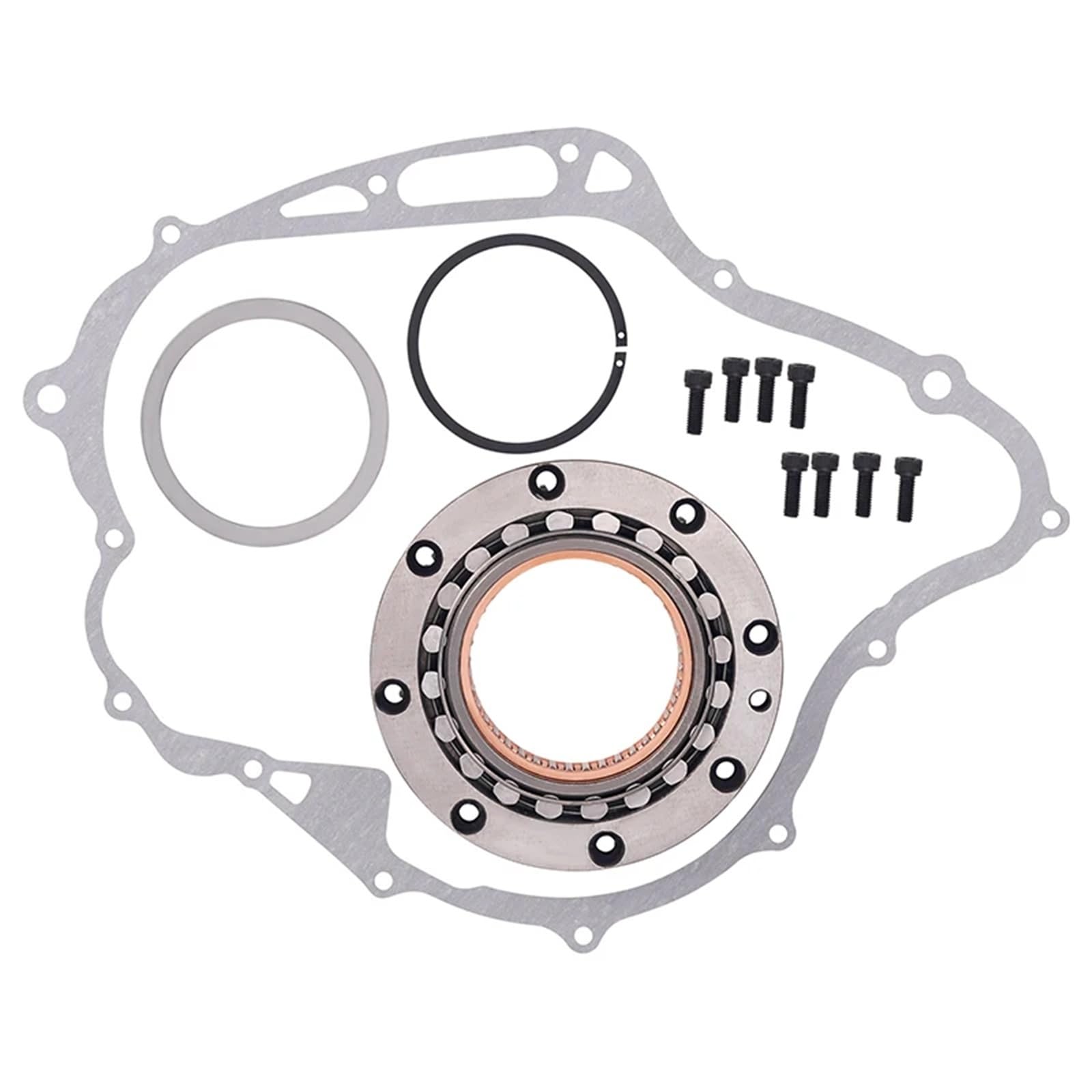 Guarnizione motore moto Guarnizione del gruppo ingranaggio frizione avviamento cuscinetto unidirezionale per motocicletta per YAMAHA Drag Star Bulldog Guarnizioni(1 Set)